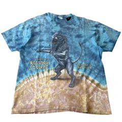 新品級XL 90s グレイトフルデッド タイダイTシャツ 黒豹 パンサー1989 