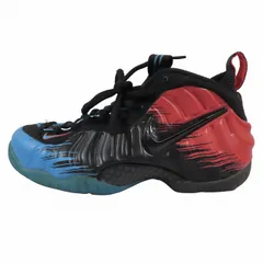 ナイキ NIKE AIR FOAMPOSITE PRO PRM エア フォーム ポジット プロ プレミアム スパイダーマン スニーカー シューズ 24.0 ブラック ブルー レッド 616750-400/4 レディース