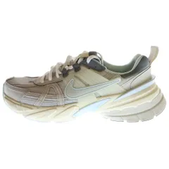 NIKE (ナイキ) WMNS V2K METALLIC PLATINUM ラン ライト ボーン ライト アイアン オール スモーク ローカットスニーカー レディース US8/25cm FZ3596-072