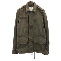 Herno】ヘルノ ミリタリージャケット カーキ 36 スプリングコート 美品