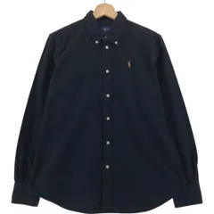 古着 ラルフローレン Ralph Lauren CUSTOM FIT 長袖 ボタンダウンシャツ レディースL相当/eaa563183