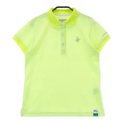 サイズ：0 JACK BUNNY ジャックバニー  半袖ポロシャツ  イエロー系 [240101297882]# ゴルフウェア レディース ストスト