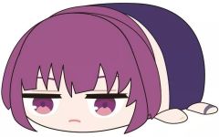 [중고] 봉제 장난감 밤 벚꽃 사원 포테 콜로마 스콧 Msize (박제 장난감) [밤 벚꽃 씨의 대작전]