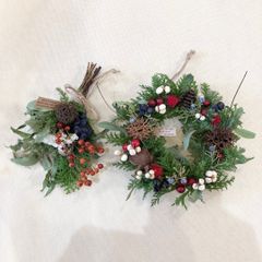 ドライフラワーリース&スワッグ⭐︎Xmas  wreathe &swag