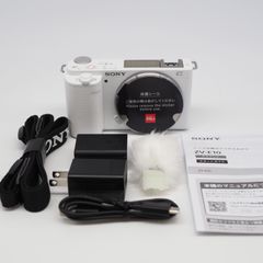SONY VLOGCAM ZV-E10 ボディ ホワイト 番:17