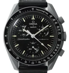★極美品！Swatch × OMEGA スウォッチ × オメガ ミッショントゥ ザ ムーン SO33M100 クオーツ メンズ★のサムネイル