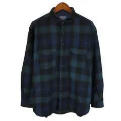 【レア】【PENDLETON】【90s】ウールネルシャツ PENDLETON - 極美品 90s ヴィンテージ ウールシャツ 長袖 ペン