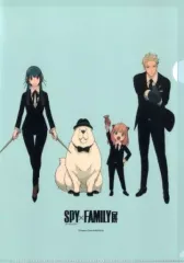 【中古】クリアファイル 集合 A4描きおろしキャラクターイラストクリアファイル 「SPY×FAMILY展」