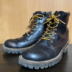 SLOW WEAR LION 茶芯 クロムエクセルレザープレーンMIDブーツ OB-8593H 8E