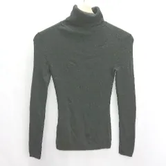 ◇ ⊇ UNIQLO ユニクロ ウール100% 長袖 タートルネックセーター サイズS ブラック レディース E  【1501160029942】