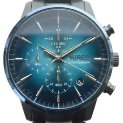 2025年最新】wired 腕時計 ブルーの人気アイテム - メルカリ