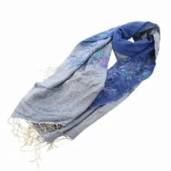 【タグ付き新品】ターラブランカ　大判　ストール　ウール 楽天市場】TARA BLANCAターラ ブランカ 新品同様□フラワー 手