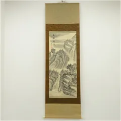 2025年最新】絹本 掛軸 山水の人気アイテム - メルカリ