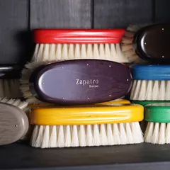 【正規品】サパトロブエノ　ポリッシュブラシ 豚白毛（7色展開）