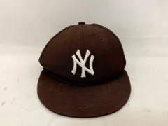 NEW ERA ニューエラ ベースボールキャップ 59FIFTY ニューヨーク・ヤンキース サイズ: 7 5/8 カラー: ブラウン