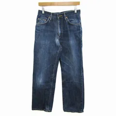 エドウィン デニムパンツ ジーンズ ストレート 日本製 ボトムス メンズ 30×33サイズ ブルー系 EDWIN 【中古】