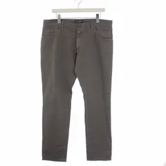 ドルチェ&ガッバーナ ドルガバ DOLCE&GABBANA 14 ゴールド チノパン パンツ テーパード 52 XL グレー /KHのサムネイル