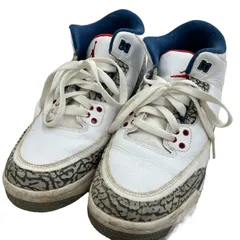 186000 現状品 NIKE ナイキ スニーカー エアジョーダン3 レトロ 854261-106  24 トゥルー ブルー レディース