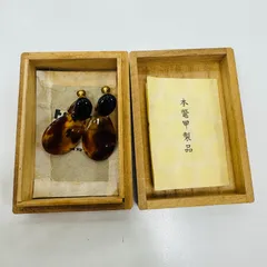 美品✨本鼈甲 ペンダントトップ 鶴 大ぶり 黒甲 白甲 オレンジ甲 本べっ甲 オレンジ甲ネックレス | iichi 日々の暮らしを心地よく