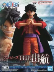【中古】フィギュア モンキー・D・ルフィ 「ワンピース」 THE出航-MONKEY.D.LUFFY-