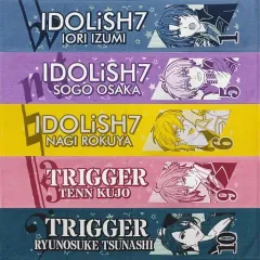 【中古】タオル・手ぬぐい(キャラクター) 全5種セット 応援タオルvol.2 「アイドリッシュセブン」