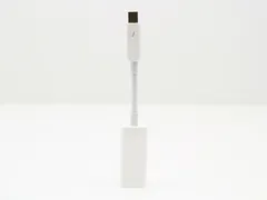 【HY】【美品】Apple Thunderbolt-to-Gigabit Ethernet Adapter A1433 純正 Thunderbolt 接続 RJ-45 ギガビット 1Gbps LANアダプター[定形外郵便、送料無料]HY003