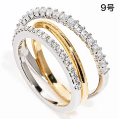 スワロフスキー SWAROVSKI リング 指輪 9号 Hyperbola クリア ゴールド 5689731(5714162) ジュエリー