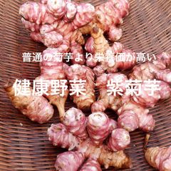 栽培期間中農薬不使用　健康野菜　紫菊芋（約3kg）