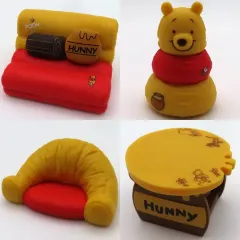 【中古】トレーディングフィギュア 全4種セット 「ディズニーファンタジーショップbyベルメゾン くまのプーさん ガチャコレクション」