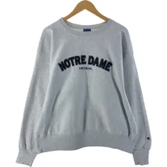 古着 チャンピオン Champion REVERSE WEAVE リバースウィーブ NOTRE DAME ノートルダム大学 カレッジスウェットシャツ/eaa536732