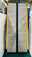 【スロープ】ケアスロープ（175㎝/1.75m）＊段差解消　スロープ　耐荷重300kg　屋外　折りたたみ　持ち運び　電動車いす　バイク　ケアメディックス