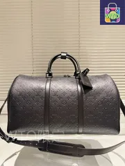 【今日特価】LV ルイ・ヴィトン トラベルバッグ 高耐久性の原版レザーと超大容量デザイン-WTO輸入1