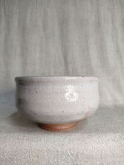 唐津焼 天目部分カイラギ茶碗 抹茶碗 作家物唐津山茶窯井上良