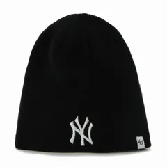 47 ニット帽  ビーニー ヤンキース '47 Beanie Knit Yankees 47brand メンズ レディース ニットキャップ 秋冬 フォーティセブン ブランド ブラック フリーサイズ(約55-61cm) 【MB】のサムネイル