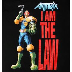 アンスラックス Tシャツ ANTHRAX I Am The Law Judge Dread 正規品