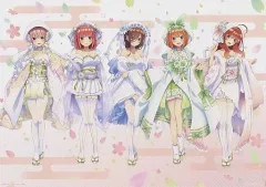 【中古】雑貨 中野家 描きおろしイラストボード 「一番くじ 五等分の花嫁∬-BrideStyle-」 ラストワン賞