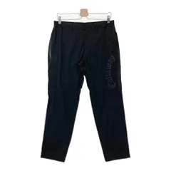 サイズ：L CALLAWAY キャロウェイ  ストレッチ ナイロン アンクルパンツ  ブラック系 [240101505213] ゴルフウェア メンズ ストスト