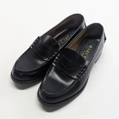 HARUTA　ハルタ　ローファー　ブラック　24.0　2E　日本製　通学　(K0210002)