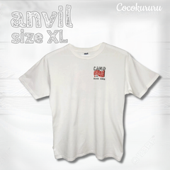 90's バータグ　anvil tシャツ　サイズXL　オーバーサイズ　ヴィンテージ　アンビル　アメカジ　送料無料　即日発送　ショップをフォローでお得なクーポン発行してます！