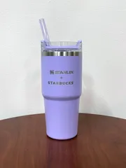 【新品未使用】スタバ　SAKURA2025 3WAYステンレスタンブラーSTANLEYパープル414ml