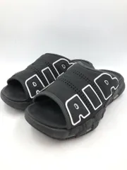 【中古】NIKE AIR MORE UPTEMPO SLIDE BlackWhite 29cm DV2132-001 ナイキ エアモアアップテンポ[24]のサムネイル