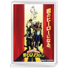 【中古】アクリルスタンド・アクリルパネル TVアニメ第4期(2) 「僕のヒーローアカデミア ポスターアクリルスタンド02」