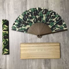 ★京都限定★ 舞扇堂 扇子 BAPE ABC camo a bathing ape エイプ ベイプ アベイシングエイプ folding fan ABCカモ 迷彩 NIGO