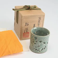 ♦韓国陶芸界 の至宝 人間文化財 柳海剛作 高麗青磁 盤口形 瓶 花瓶 骨董品 ♢韓国陶芸界 の至宝 人間文化財 柳海剛作 高麗青磁 盤口形