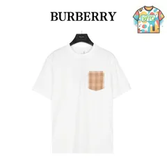 【今日WTO】Burberry クラシックチェックポケット ショートスリーブ T シャツ-JG60