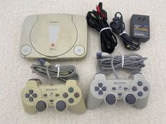 プレイステーション PSone (SCPH-100)　動作品　コントローラー２点