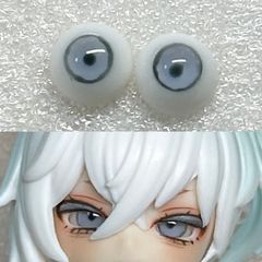 【すずりアイ】 6mm ドールアイ レジンアイ A4