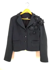 ラブモスキーノ LOVE MOSCHINO フラワーデザイン3Bテーラードジャケット レディース  USA8のサムネイル