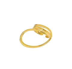 #127 round trip ring  ゴールド (S925刻印あり)のサムネイル