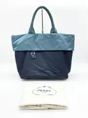 ✨PRADA✨　プラダ　ハンドバッグ　トートバッグ　リバーシブル 国内発】PRADA トートバック 2WAY 花柄 ロゴ ギフト包装可